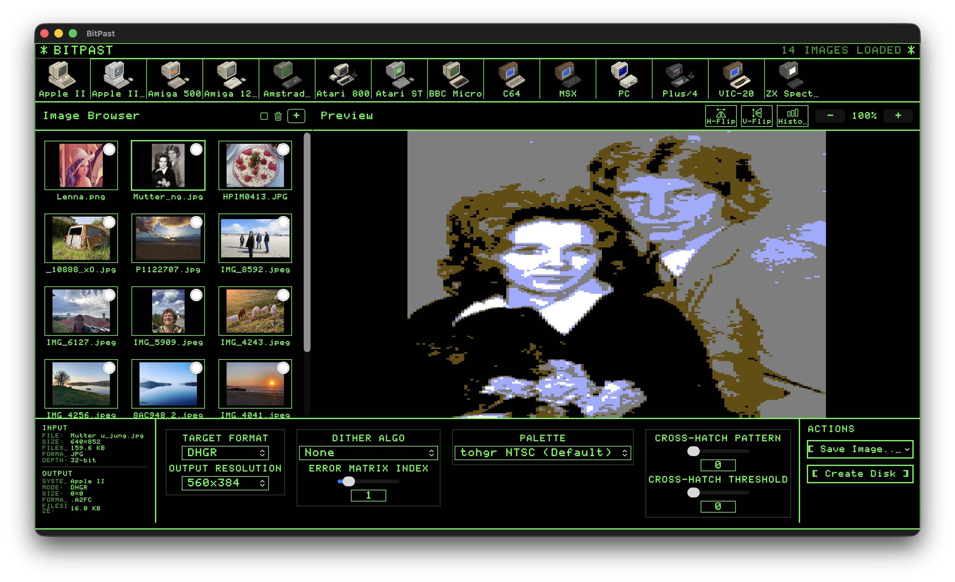 Apple II Green Phosphor Theme