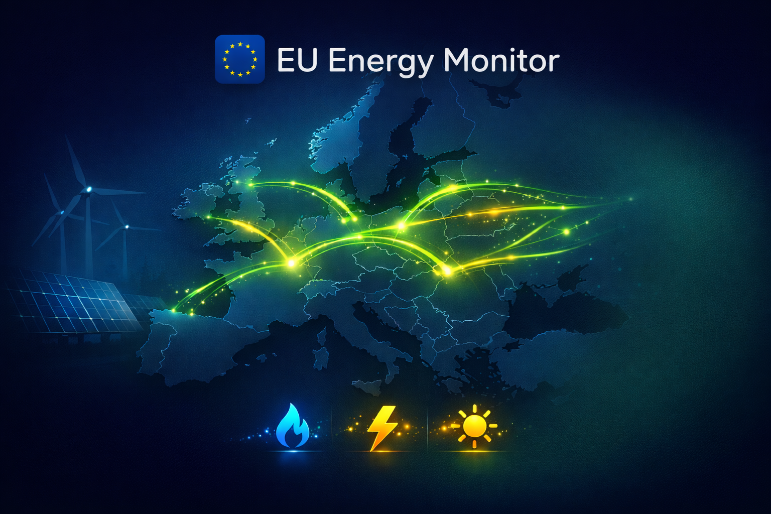 EU Energy Monitor App Screenshots